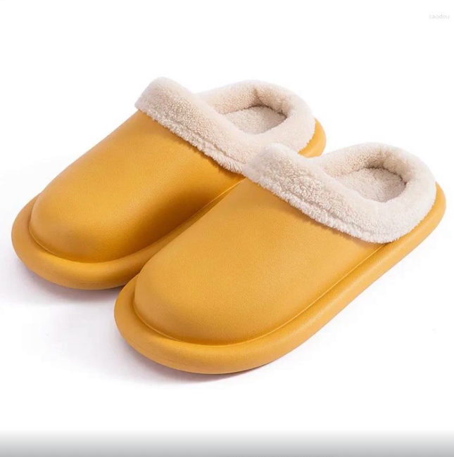 Waterproof Slippers Mens/Womens Winter Home